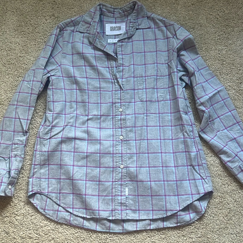 Grayson Size 2 Flannel Button Down
